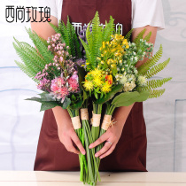 Nordic starry hand bouquet bouquet small fresh ins wind simulation plant fake flower vase flower arrangement decoration