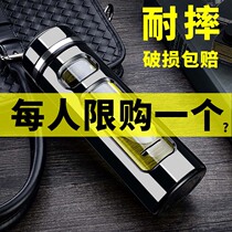 Huishi double water Cup portable creative with lid filter cup anti-drop men and women heat-resistant tea cup