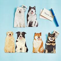 Japan FinRichie Dream YOU MORE Puppys Tongue Spitting Red Packet Bags is a Canine Dog Golden Maughese