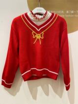 Special offer mini peace Taiping bird childrens clothing 2020 winter new product girls knitted sweater F2EBA4K87