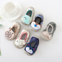 Spring and summer baby toddler shoes men and women baby 036912 months one year old shoes floor shoes non-slip soft bottom