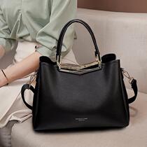 Tide Card Middle-aged Mom Handbag Woman 2022 new Fashion single shoulder inclined satchel minimalist atmosphere Soft Pitotbag