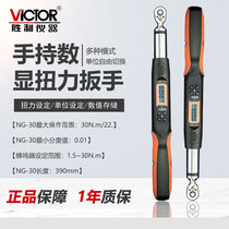 Triumph electronic digital display torque wrench torque wrench adjustable kg high-precision industrial-grade torque meter
