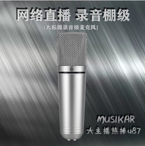 Soundbird u87 condenser microphone anchor live broadcast equipment set recording high-end customization