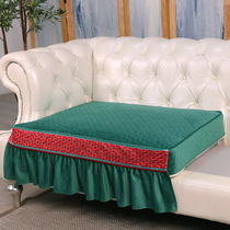 New Chinese mahogany sofa cushion Non-slip sofa cover Custom cushion cover backrest cover cloth towel Solid wood sofa cushion