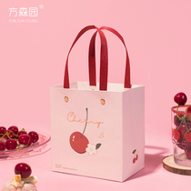 Fang Senyuan new gift bag ins portable high-grade art hipster retro girl heart gift packaging bag