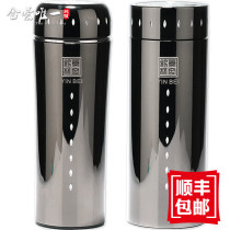 Teachers Day Sterling Silver Silver S999 liner water Cup snowflake silver black men and women Vacuum Thermos cup silver cup gift