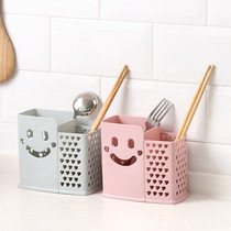 Kitchen partition Chopstick basket Drain quick child cage Chopstick tube shelf Household tableware Chopstick spoon storage box