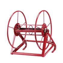 Agricultural sprayer 100m 200m red hook type medicine hose winding frame retractor manual winding machine