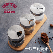 British kilner salt jar salt shaker dusting kitchen sesame dressing bottle sprinkling glass jar small barbecue seasoning jar