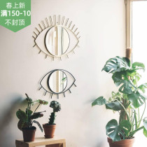 Goods Spain imports DOIY eyes styling mirror desktop cosmetic mirror creative home Decorative Mirror Hanging Mirror Pendulum
