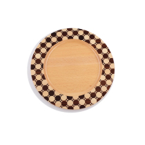 Japan Send Wood Fine Work Solid Wood Handmade Snack Pan Day Style Sustenoyaki Fruit Food Trays