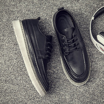 Tide brand 2021 new mens shoes British business formal casual shoes Korean fashion street trend joker shoes