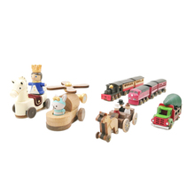 Taiwan jeancard prince and princess accessories Original small train Panda Forest live wood Fun Childrens Day