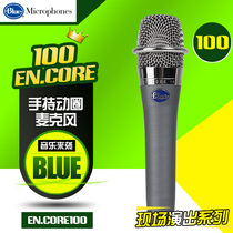Baodi licensed goods with anti-counterfeiting American Blue en core 100 handheld dynamic microphone live performance K song