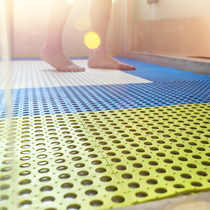 Pet Rabbit Foot Mat No Taint Rabbit Cage Splicing Foot Mat Can Cut Avoiding Toes Damp Sick Supplies