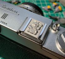 Cat Bodhisattva customization for Fojian Canon Nikon Sony Fuji camera hot boot protection dust cover