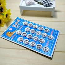 Press button button Sub-mother button Silver metal invisible snap-on button 20 Snap Button Concealed Buttoned Sewing Accessories RMBone RMBtwo Shop