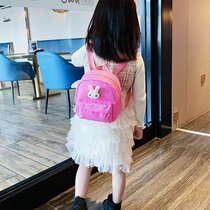 Baby bag cute cute cute rabbit baby snack bag girl princess fashion foreign style mini backpack