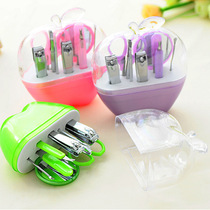 Apple 8-piece nail clippers set beauty nail tools set nail clippers nail clippers gift customization