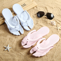 Travel portable slippers Beach shoes Foldable bathroom non-slip male and female parent-child slippers Cool slippers Lightweight non-slip