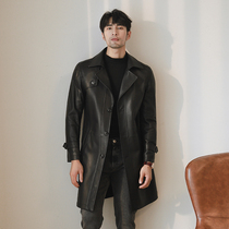 New Haining leather leather men with long sheepskin fan coats in autumn 2022 winter