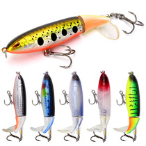 Floating pencil propeller TRACTOR 13G 9CM Luya bait simulation hard bait Luya bait