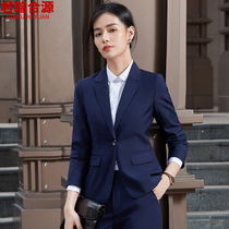 Womens suit suit Korean version of slim dress business professional attire work OL commuter small suit jacket