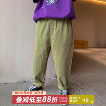 Noone princess children casual pants workwear pants CUHK children casual Korean version long pants slim fit stylish girl pants