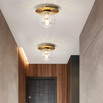 Corridor aisle lights simple modern porch cloakroom lights Nordic light luxury creative entrance hall ceiling lights