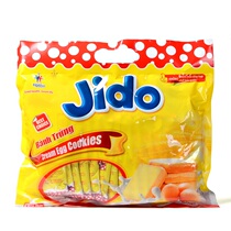 Vietnam Jido egg milk flavored bread dried 300g nutritious breakfast cake snacks (buy 2 packs)