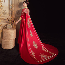 Xiuhe dress bride 2021 new high-end Fengguanxia wedding costume wedding dress Chinese dress Xiuhe Chinese style