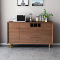Solid Wood Dining Side Cabinet Home Modern Minima Wine Cabinet Tea Water Cupboards Dining Room Sitting Room Side Cabinet Locker Kitchenette Kitchen Cupboard
