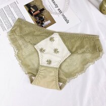 Constant Source Ice Silk Xiang No Mark Underwear Lady C Lace Summer Thin Air Permeable Pure Cotton Crotch Antibacterial Lady Triangle Europe