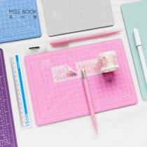 This Miss Creative Pencil Knife Cutting Board Set hipster Paper Cutter diy Handbook Tools Supplies