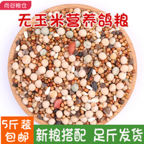 5 catties of pigeon food without corn pigeon food nutrition feed bird food carrier pigeon ornamental pigeon meat pigeon young pigeon old pigeon food