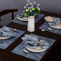 Dream lover placemats thermal mats table mats bowl mats ins Wind hotel Western placemats Nordic minimalist plate mat fabric
