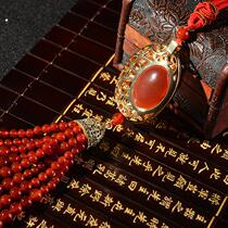 Car gear Beads pendant large agate car beads male safety pendant pendant pendant pendant car accessories car accessories