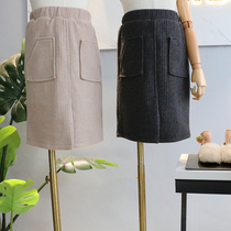 Do not return do not change do not return do not change 2018 winter clothes new girls wear Joker pothole three-dimensional pocket half-body split bag