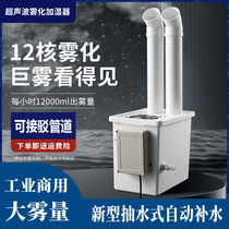 12 Nuclear Great Fog Volume Humidifiers Industrial Large Nebulizer Vegetable Preservation Flue-cured Tobacco Return Smoke Back Tide Machine Plus Sanitizing Water