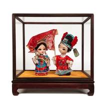 Wedding gift Chinese style suit Old Beijing gift Peking Opera doll decoration Teahouse opening wedding abroad