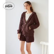 gelato pique autumn winter womens nightdresses solid color soft knitted base dress home clothes PWCO195289
