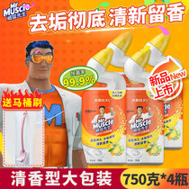 Mr Wilfert cleaning toilet Toilet Detergent Toilet Deodorizer Liquid Agent Descaling Powerful Clear Aroma Type to Smell Bad