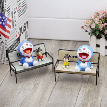 Biding Cat Small Stool Woody Home Creative Gift Life Swing Piece Boutique Student Gift Machine Cat