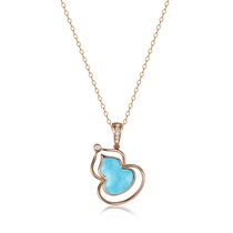 Hubei Zhushan origin natural turquoise jewelry