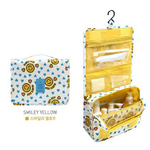 New color travel storage bag hook wash bag hanging storage bag cosmetic bag foldable portable finishing bag