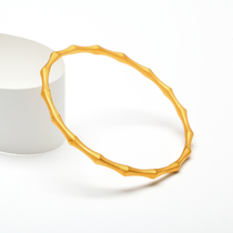 New gold bracelet womens 9999 pure gold fashion simple jewelry 3d hard gold festival high rise glossy pure gold bracelet