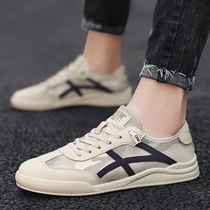 Yleture New Small White Shoes Summer Breathable Casual Board Shoes Mens Daily Trend Movement Fashion 100 Hitch Shoes