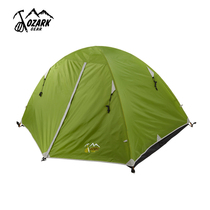 OZARK Osoka outdoor aluminum alloy double door 2 people 3 season camping travel tent 940071