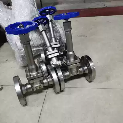 Stainless steel low temperature stop valve DJ41F-40P welding low temperature stop valve liquid oxygen nitrogen liquid argon LNG cryogenic valve